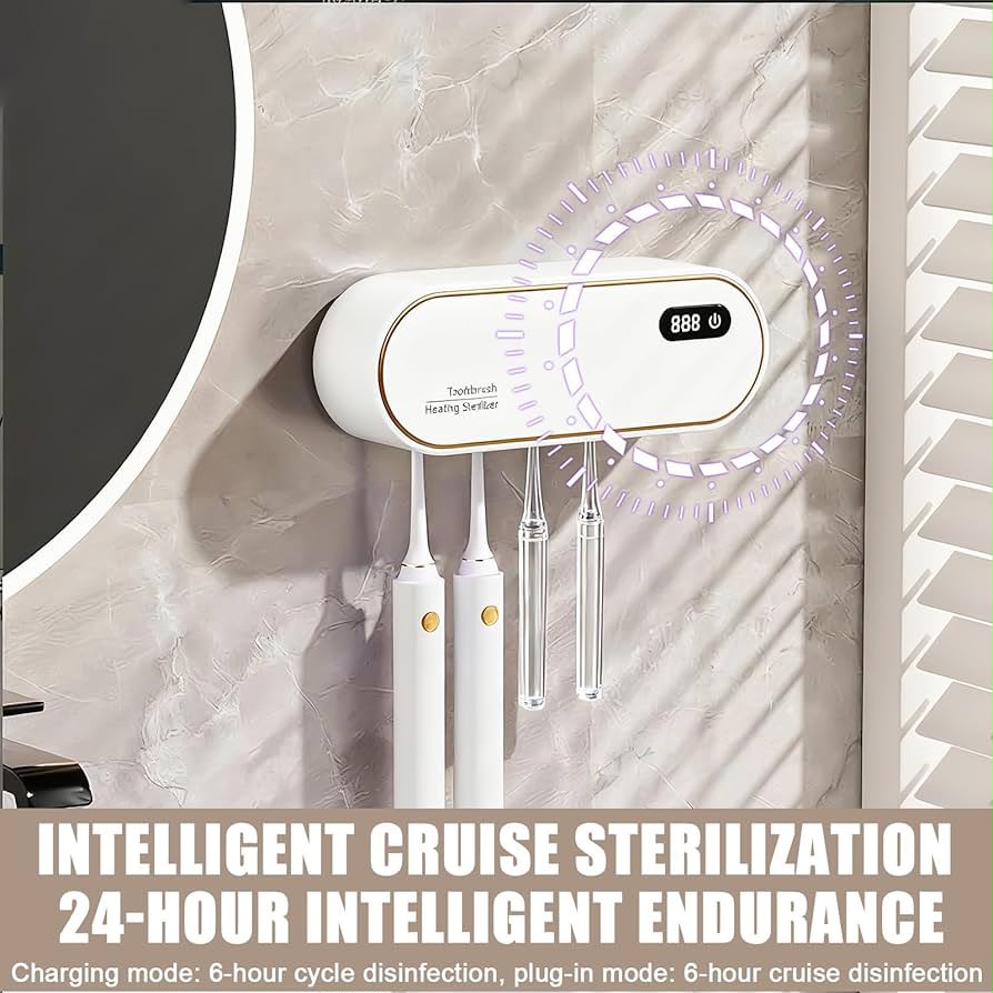 Modern Toothbrush Sterilizer Bathroom Display