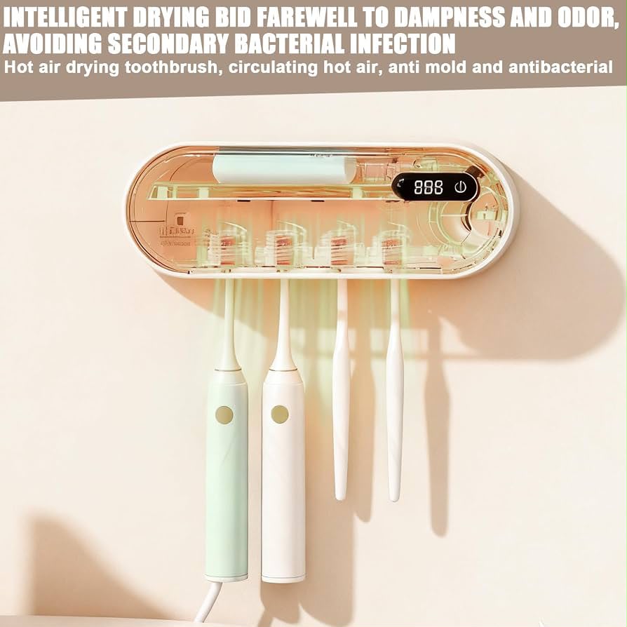 Modern Toothbrush Sterilizer Bathroom Display