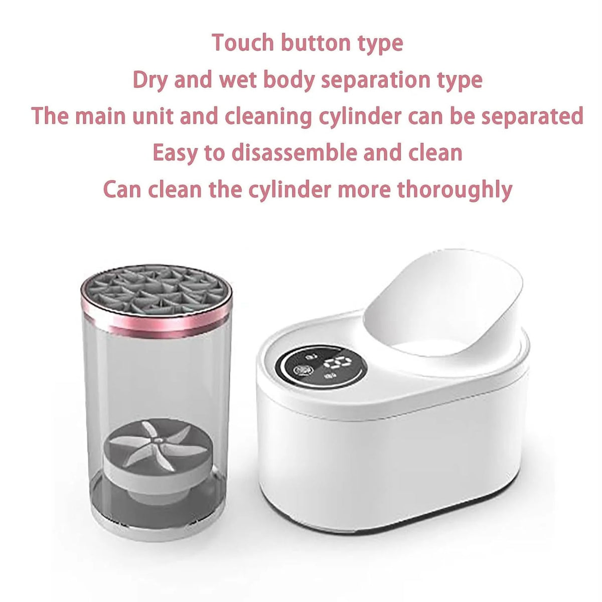 Automatic Portable 3in1 Makeup Brush Cleaner