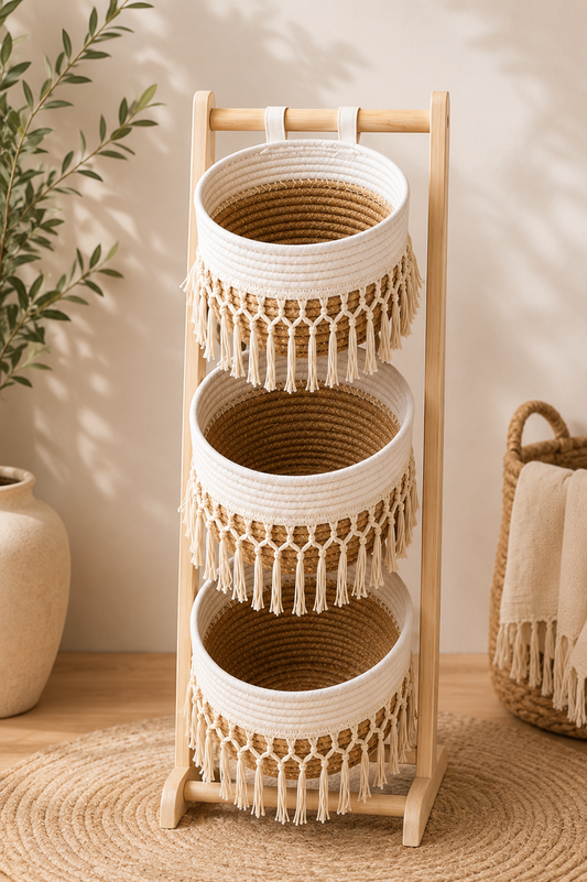 Boho Hanging Basket