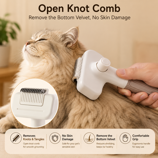 3-in-1 Multifunctional Pet Grooming Comb