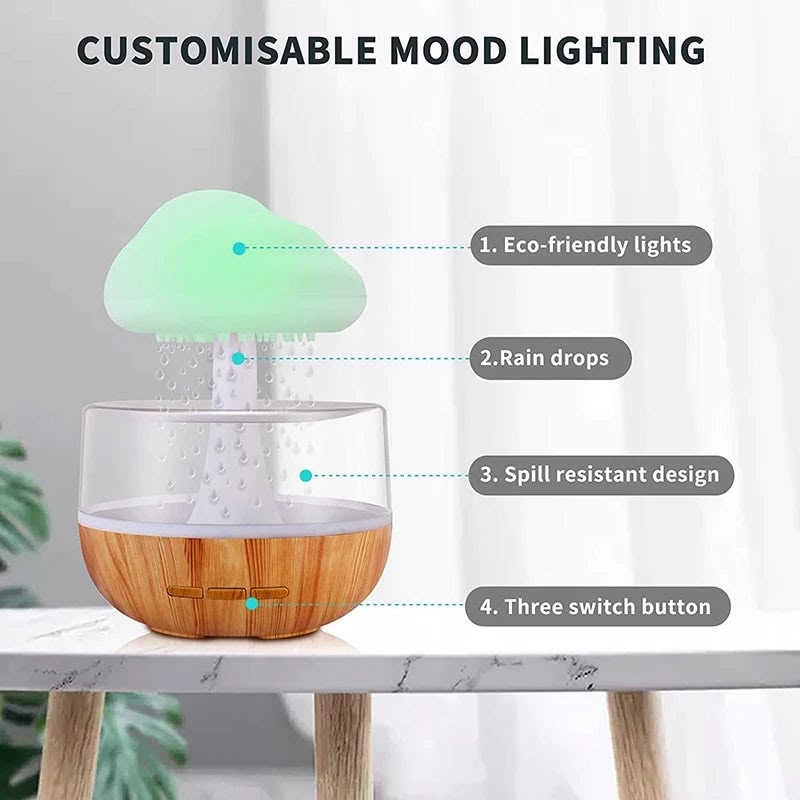 Lavender Mushroom Humidifier Diffuser