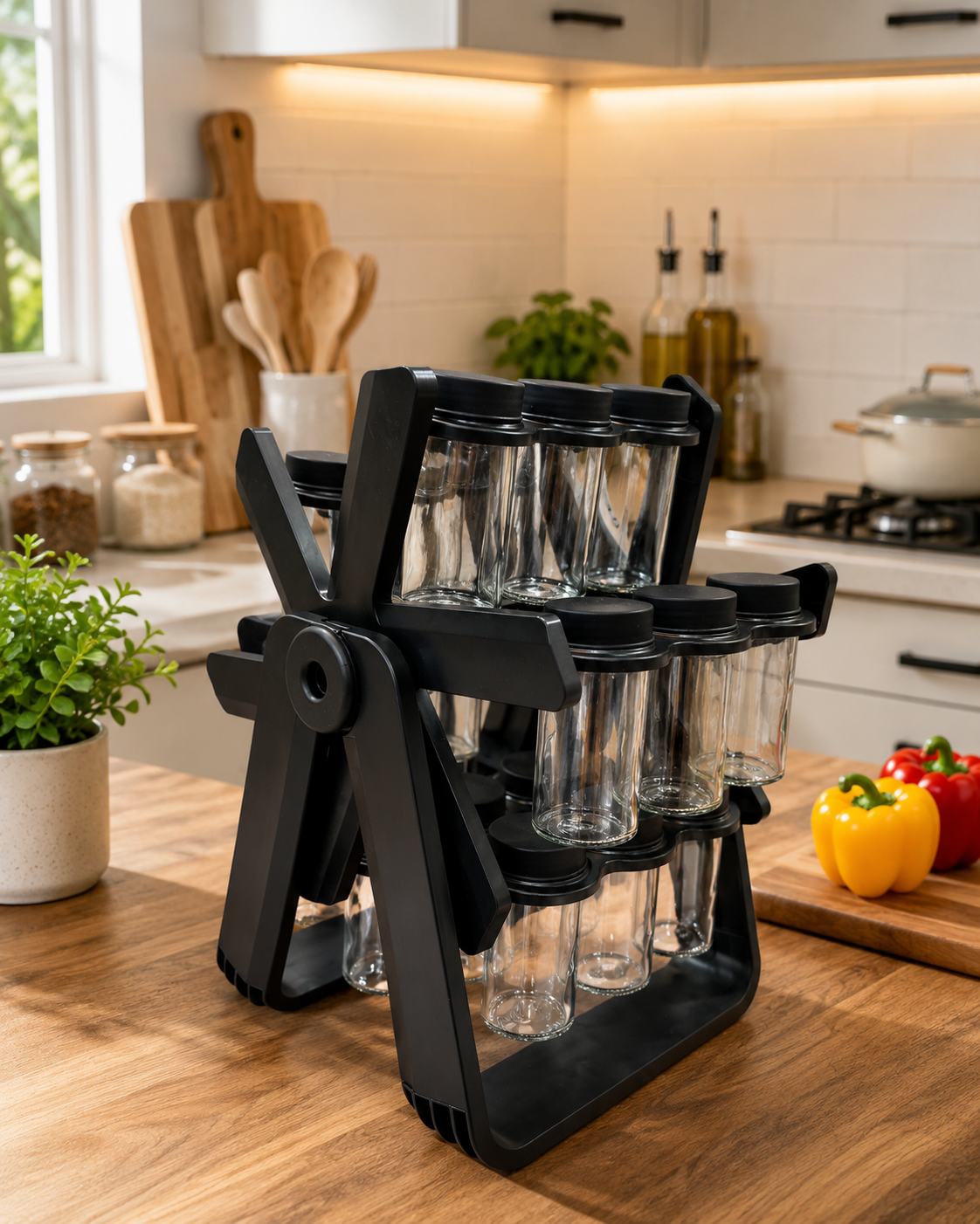 Rotating Spice Rack