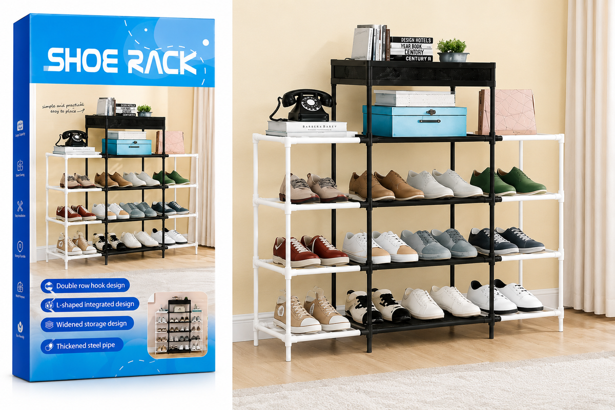 Multi-Layer Shoe Rack