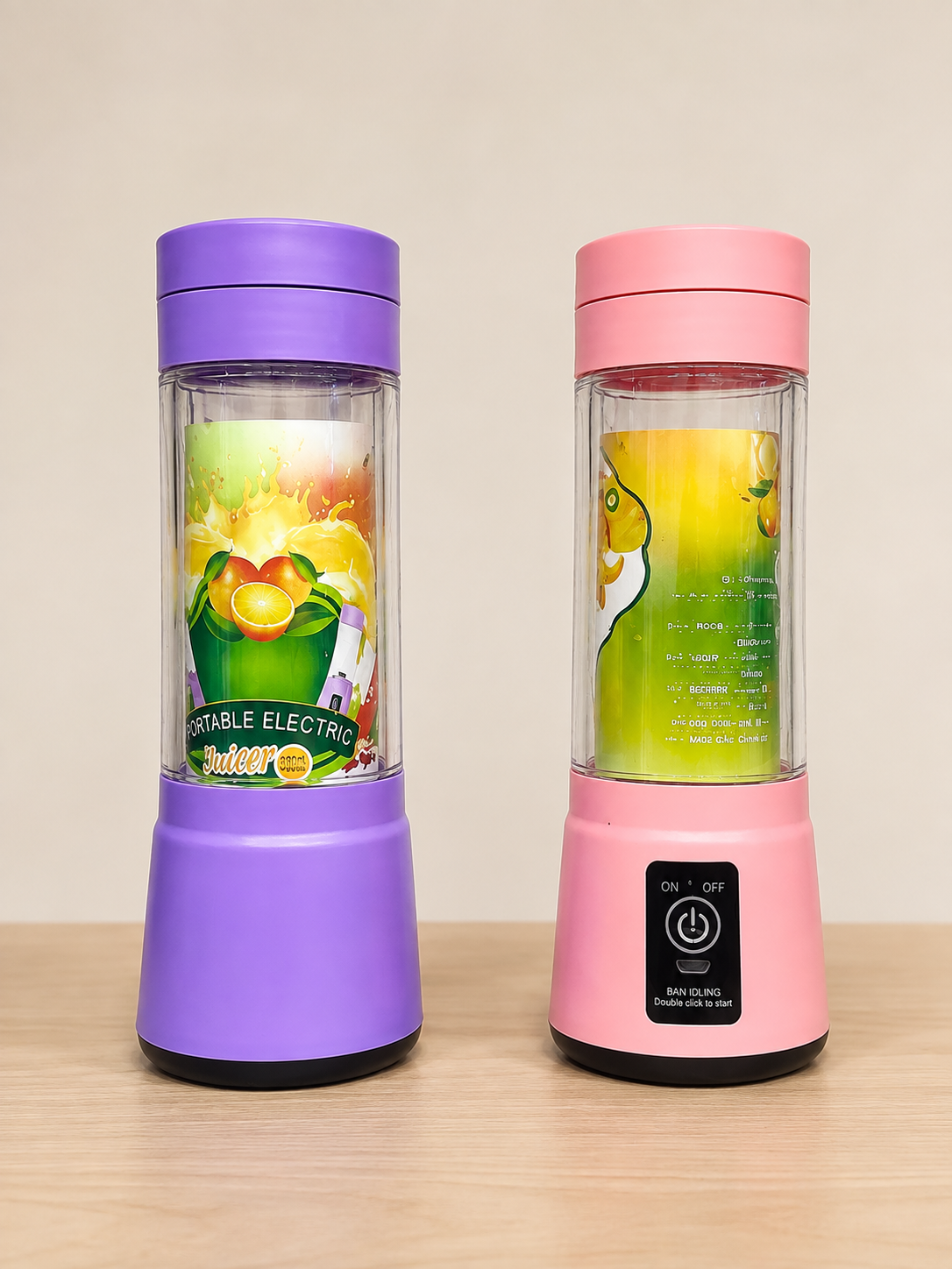 Portable Rechargeable Juicer Blender (6-Blade)
