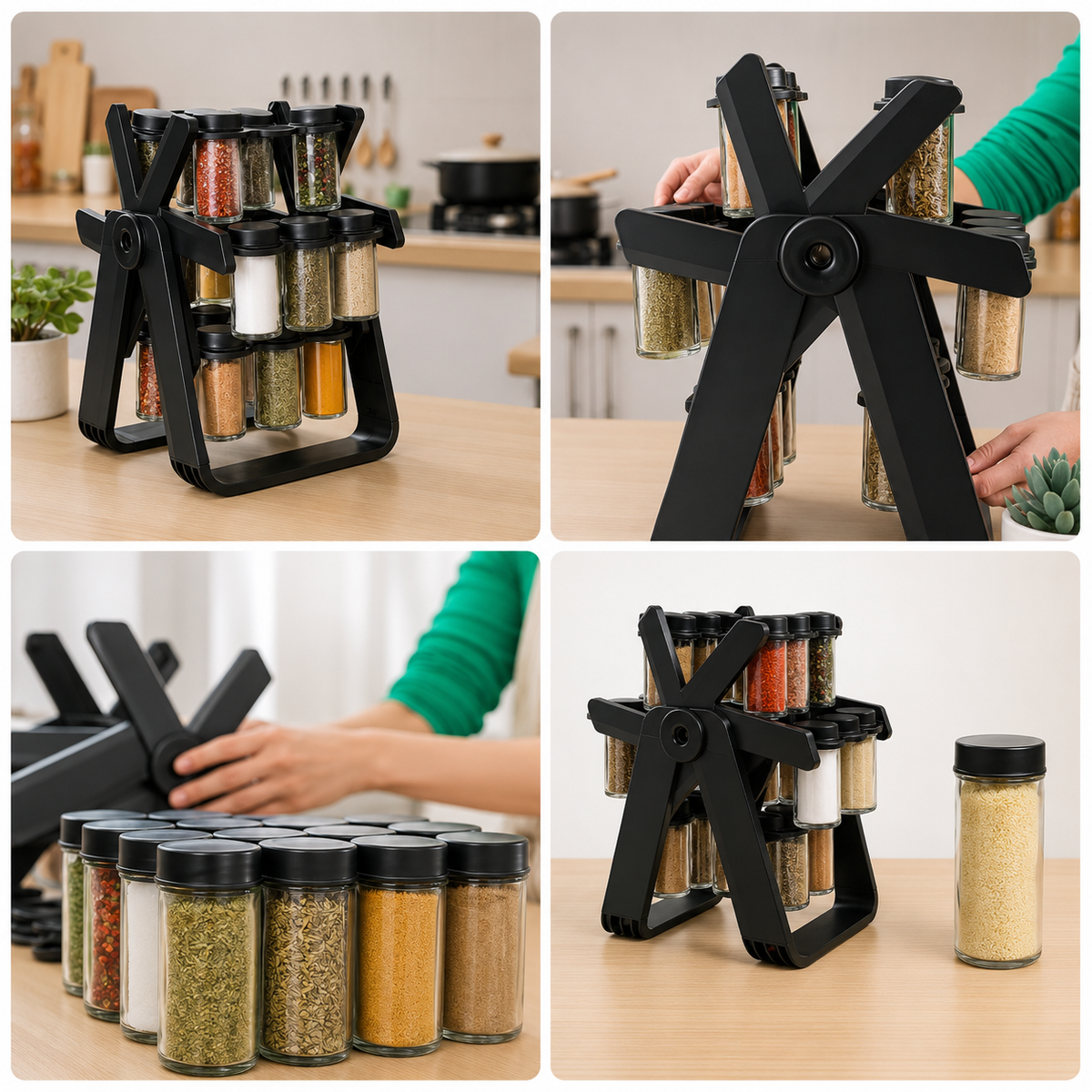 Rotating Spice Rack