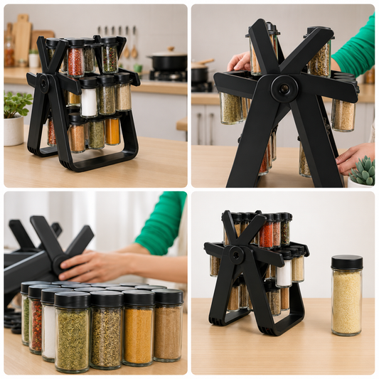 Rotating Spice Rack