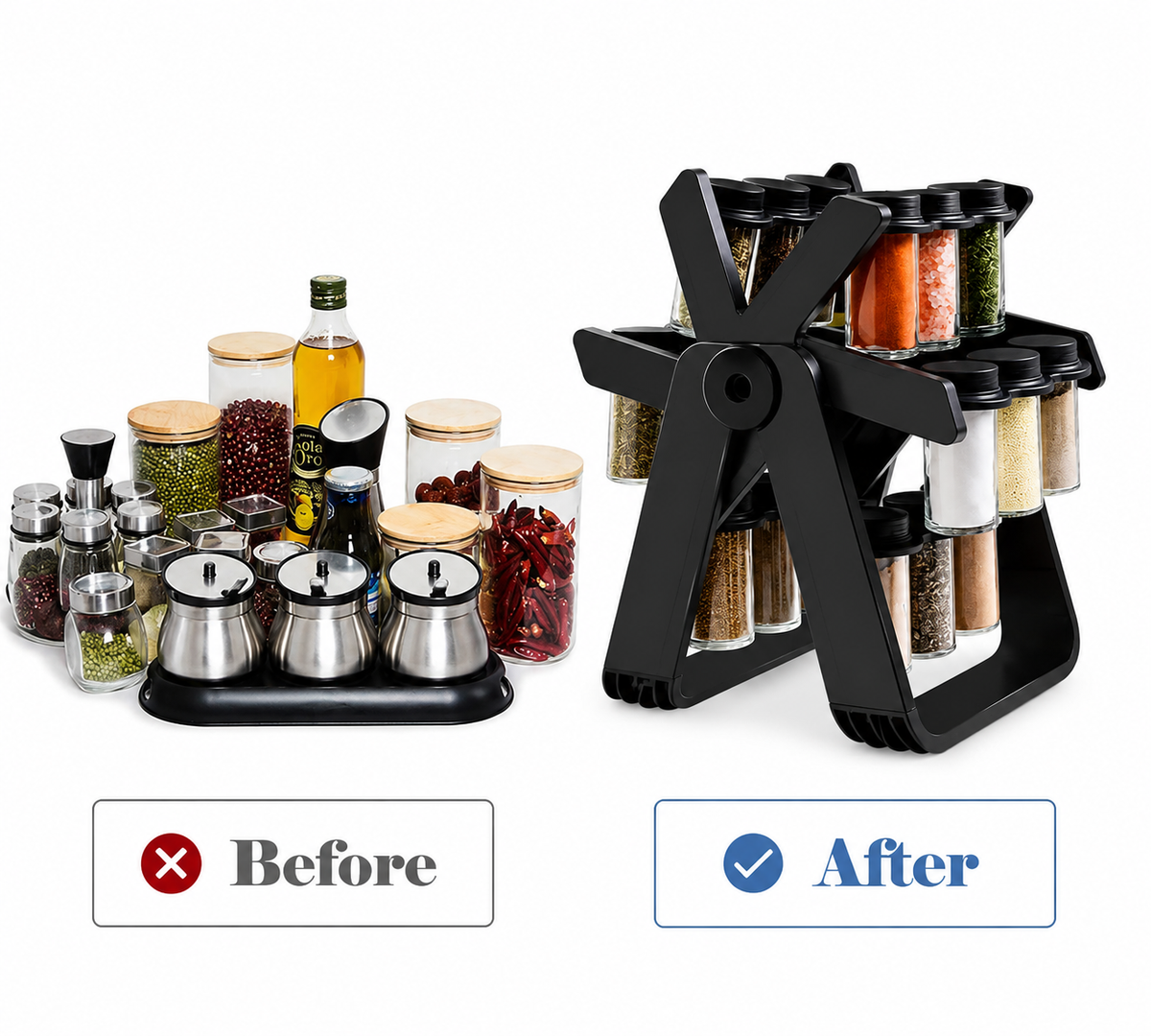 Rotating Spice Rack