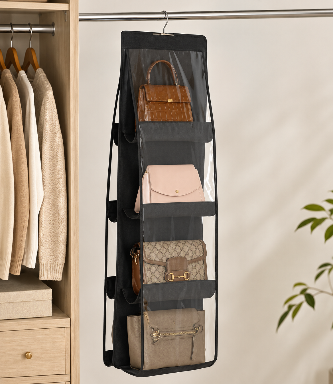 Hanging Purse Organizer