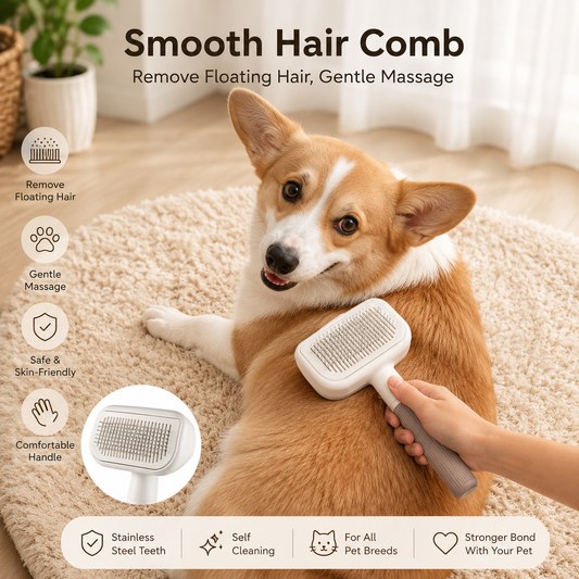 3-in-1 Multifunctional Pet Grooming Comb