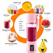 Portable Rechargeable Juicer Blender (6-Blade)